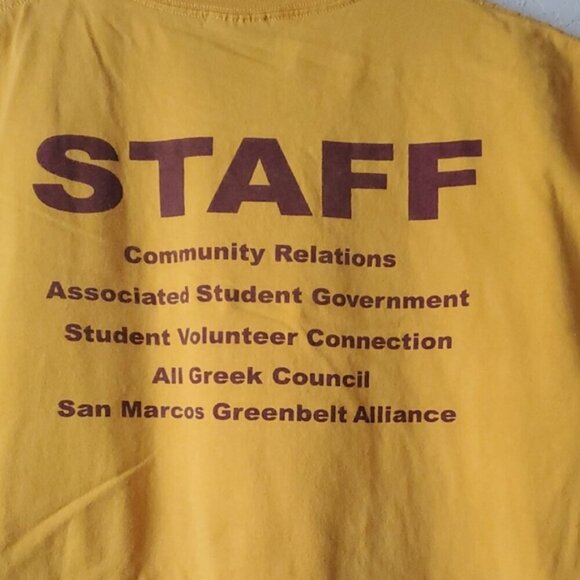 2006 Texas State University-San Marcos Bobcat Build Staff tshirt - Picture 4 of 5